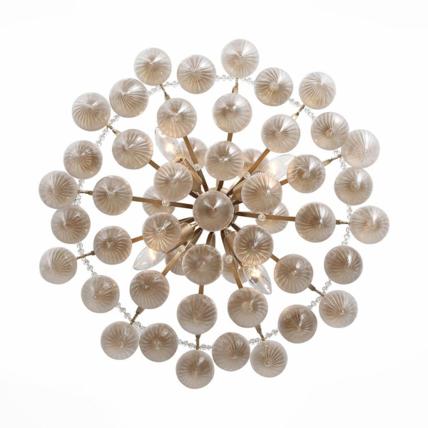 ST LUCE SL659.303.04 Люстра подвесная  Золото/Золото E14 4*40W Купить ST LUCE SL659.303.04 Люстра подвесная  Золото/Золото E14 4*40W