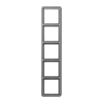 JUNG CD 500 Серая Рамка 5-ая CD585GR