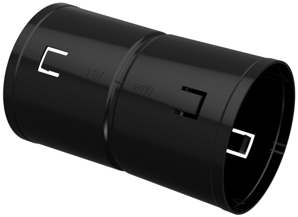 IEK ELASTA Муфта соединительная для двустенной трубы d=110мм