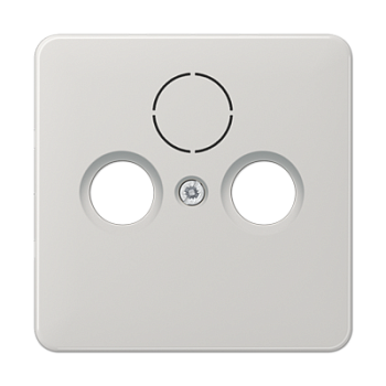 JUNG CD 500/CD plus Светло-серая Накладка TV-FM-SAT CD561SATLG