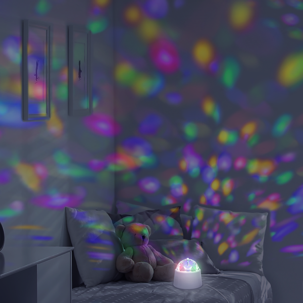 Купить Gauss Светильник "диско" 3W 220-240V белый с фиксированной проекцией с кабелем электропитания и выключателем LED DIY0021