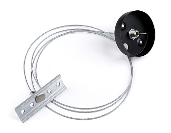 Ambrella Подвес для магнитного накладного шинопровода GL3627 хром 1.5м