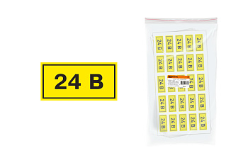 TDM Символ "24В" 20х40мм SQ0817-0003