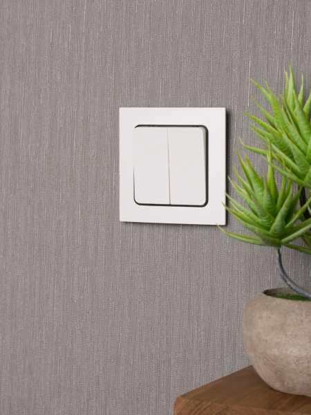 Купить EKF PROxima Стокгольм Белый Выключатель 2-кл, 10А, винт.клеммы