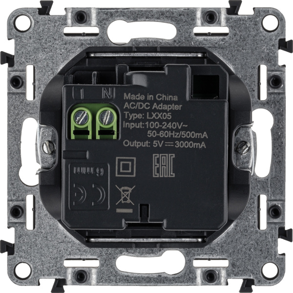 Купить Legrand Valena Life, белый, зарядное устройство с двумя USB разъемами A-C 753106