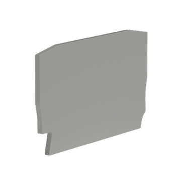 DKC Крышка для клеммы 2 точки подключения на 4 кв.мм ZEFC401GR