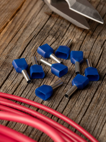 Купить EKF PROxima Наконечник штыревой втулочный изолированный НШвИ(2) 2,5-10 (50шт.)