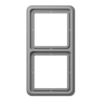 JUNG CD Серая Рамка 2-ая ударопрочная CD582WUGR
