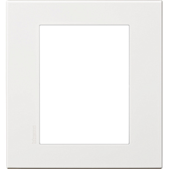 BT Axolute Air Матовая белая Рамка, итальянская модульность, 2х3 модулей HW4826AWN