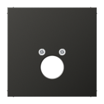 JUNG Крышка для одного гнезда подключения громкоговорителя антрацит AL2962-1AN