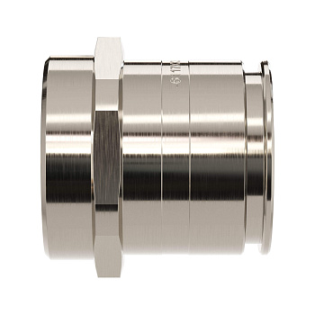 DKC Муфта труба-коробка д.32мм, IP66/IP67, М32х1,5, нержавеющая сталь AISI 316L