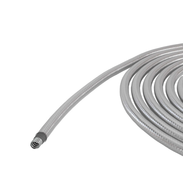 DKC Металлорукав DN 26мм в герм. ПВХ изоляции в оплетке из нержавеющей стали, Dвн 26,5 мм, Dнар 31,5, 25 м