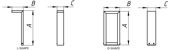 Купить СТ ATRIUM LED 16 L-SHAPE 4000K RAL9005