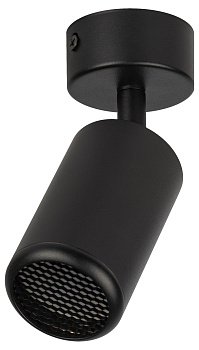 Светильник настенно-потолочный спот ЭРА OL55 BK MR16 GU10 IP20 черный