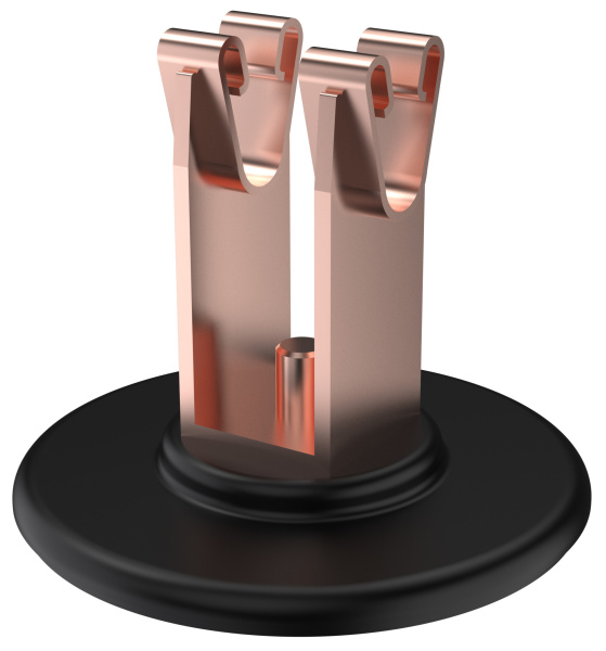 IEK Дер. пров. кругл. 8-10мм для кровли осн. клей медь