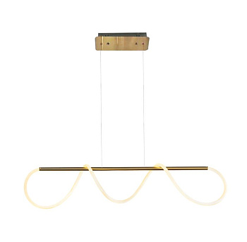 Kink Light 08041,33 Подвес ДАЛИЯ золото w135*20 h150 Led 112W (3000К)