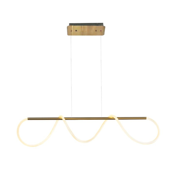 Kink Light 08041,33 Подвес ДАЛИЯ золото w135*20 h150 Led 112W (3000К)