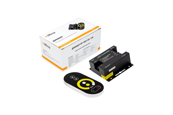 SWG Диммер сенсорный 12А 12/24 Вольт для MIX Ленты, RF-MIX-RS-12A