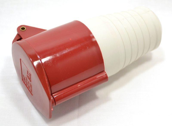 Купить IEK Розетка 214 переносная 3Р+РЕ 16А 380В IP44