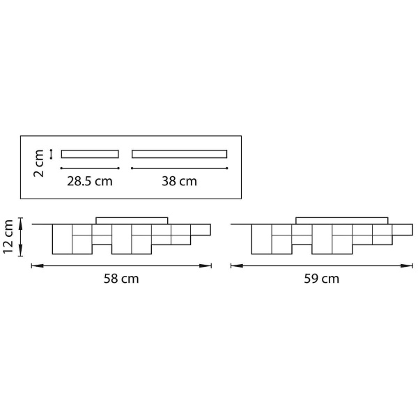 Купить Lightstar Светильник потолочный Favo Lightstar 750121