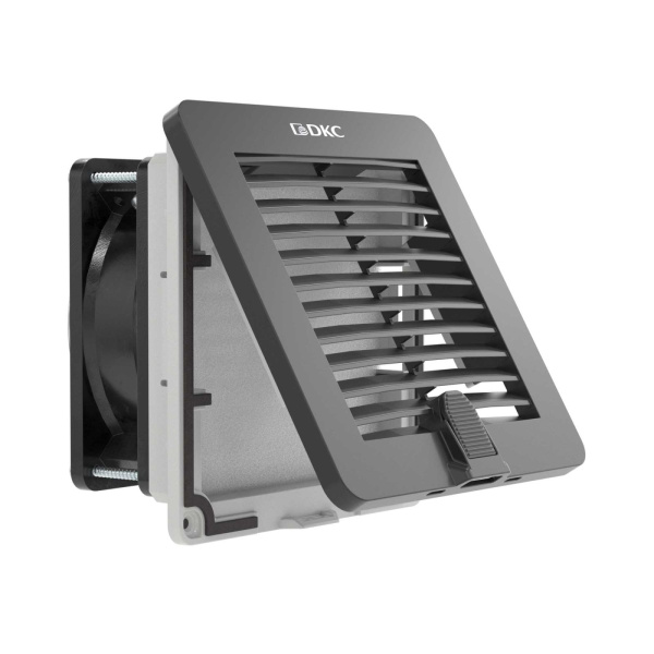 Купить DKC Вентилятор с фильтром RV 44/46 м3/ч, 230 В, 150x150 мм, IP54, RAL9005
