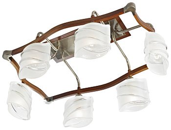 Velante 286-507-06, Светильник потолочный E14,6x40W