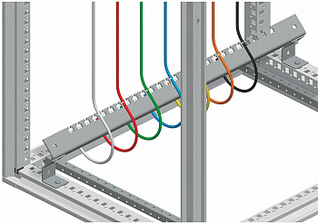 SE Sarel Нижняя поперечная рейка для крепления кабеля 600 NSYCFP60
