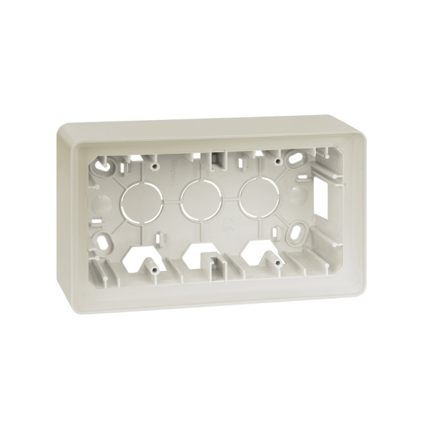 Simon 82 Detail Слоновая кость Коробка наружной установки 2-ая 8200760-031