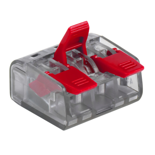 Купить EKF PROxima Клемма СМК 221-413 3 отверстия 0.2-4.0 мм2 блистер (5шт.)