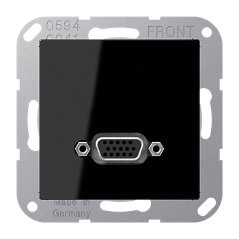 JUNG VGA (D-SUB), чёрный MAA1102SW