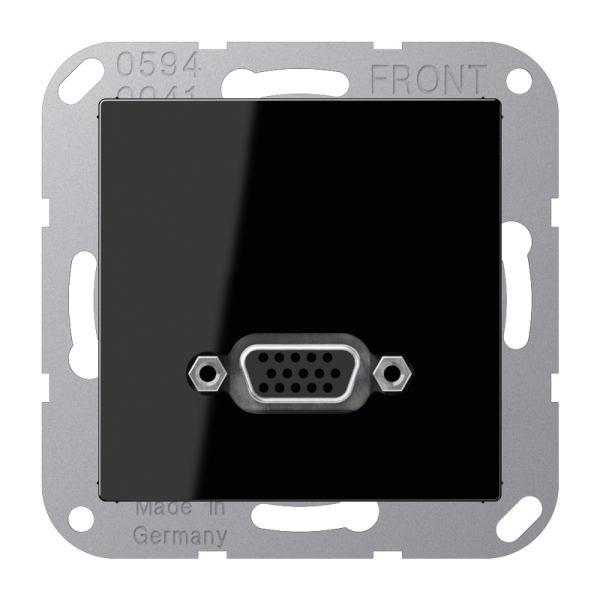 JUNG VGA (D-SUB), чёрный MAA1102SW