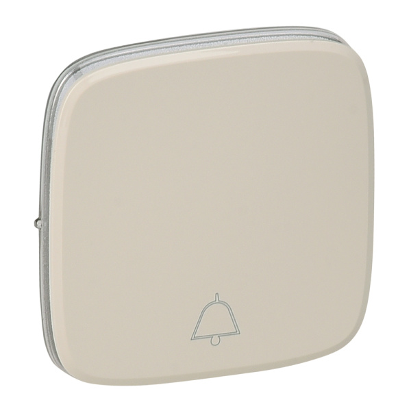 Legrand Valena ALLURE Сл.кость Клавиша выключателя кнопочного с символом "звонок" 755016