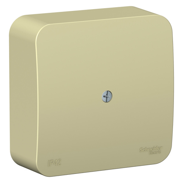 Systeme Electric Blanca наруж Беж Коробка распределительная IP42
