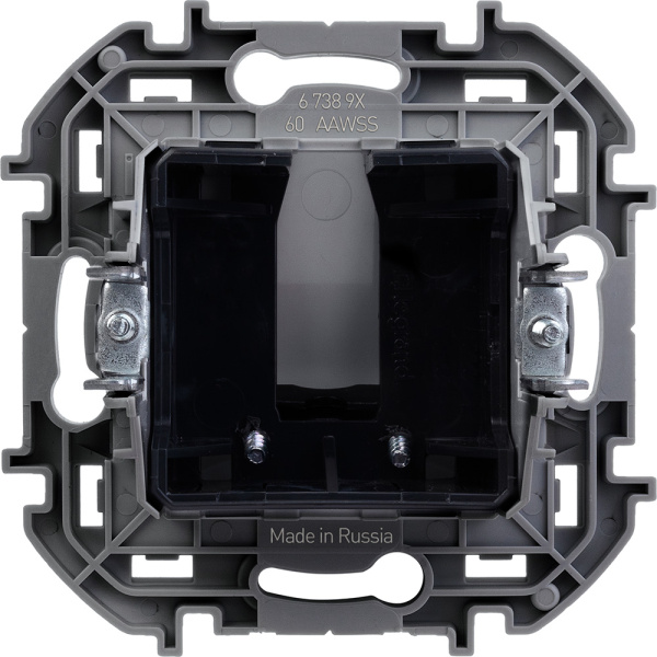 Купить Legrand INSPIRIA Белый Вывод кабеля с зажимом для крепления 673890