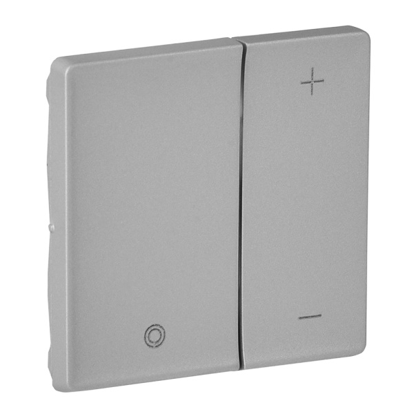 Legrand Valena LIFE Алюм Накладка светорегулятора кнопочного 754892