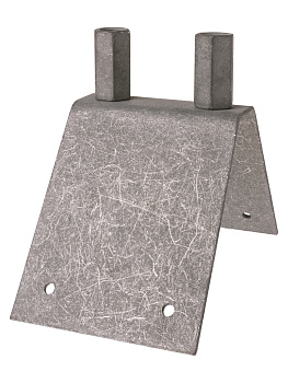 TDM Крепление молниеприемного стержня до 2 м для острого конька, М16, термодиффузия SQ2401-3222