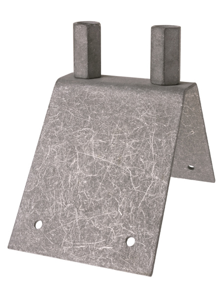 TDM Крепление молниеприемного стержня до 2 м для острого конька, М16, термодиффузия SQ2401-3222