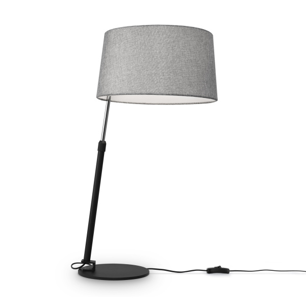 Купить Maytoni Modern Bergamo Черный и Хром Настольная лампа 1xE27 60W MOD613TL-01B