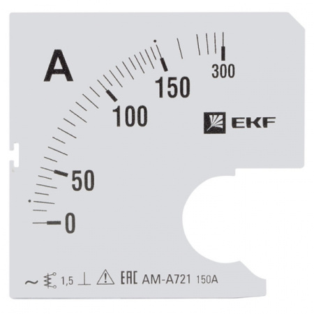EKF PROxima Шкала сменная для A721 150/5А-1,5 s-a721-150