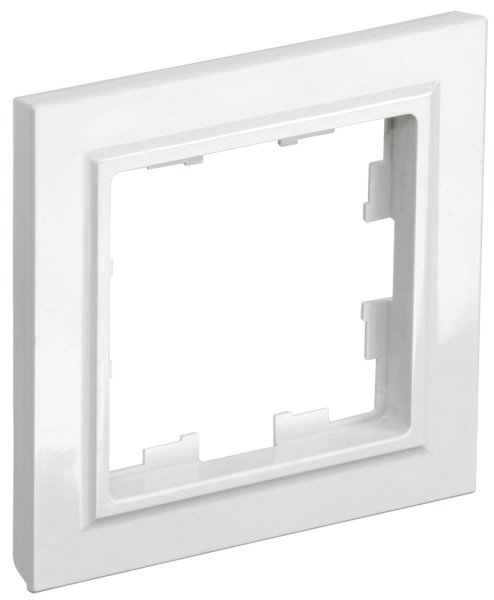 IEK BRITE BASE Белый Рамка 1-м РУ-1-БрБ