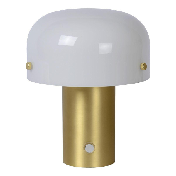 Lucide Светильник 05538/01/02 TIMON E14/25W 21cm Matt Gold/Opal