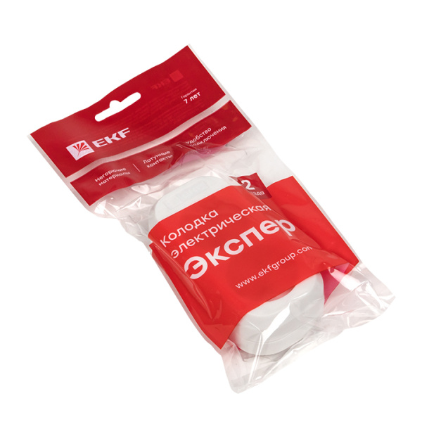 Купить EKF PROxima Колодка 2 гн. 10А 2,2кВт б/з Эксперт