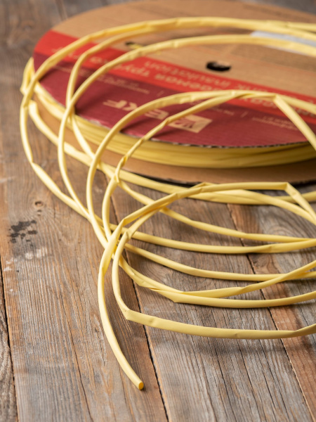 Купить EKF PROxima Термоусаживаемая трубка ТУТ нг 6/3 желтая рулон