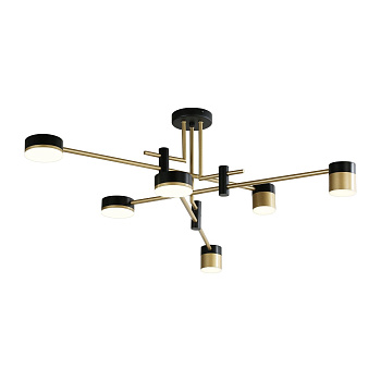 Favourite Потолочная люстра Modul L930*W820*H350 6*LED*6W, 2880LM, 4000K, included 4013-6P