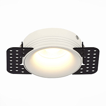 ST LUCE ST218.558.01 Св-к встр. Белый GU10 1*50W  IP20 D85xH30 165-265V Без ламп