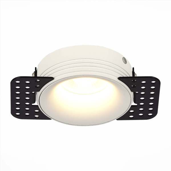 ST LUCE ST218.558.01 Св-к встр. Белый GU10 1*50W  IP20 D85xH30 165-265V Без ламп