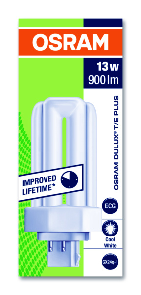 Купить Osram DULUX T/E 13W/840 PLUS GX24Q 10X1 4050300446967