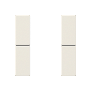 JUNG комплект накладок 2гр слоновая кость A502TSA