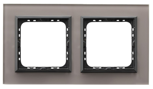 Ospel Sonata Стекло Серое Рамка 2-ая R-2RGC/41/25