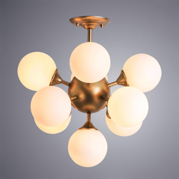 Купить Arte Lamp A2704PL-9SG Люстра потолочная